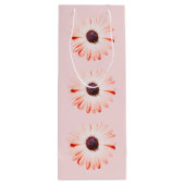 モンタナワイルドフラワーピンク ワインギフトバッグ (裏面)