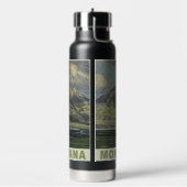 モンタナヴィンテージトラベルカスタムモノグラム ウォーターボトル (左面)