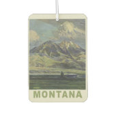 モンタナヴィンテージトラベルノベルティエアーフレッシュナー カーエアーフレッシュナー (正面)