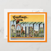 モンタナヴィンテージトラベル ポストカード (正面/裏面)