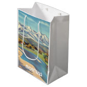 モンタナヴィンテージ旅行スタイル ミディアムペーパーバッグ (正面アングル)