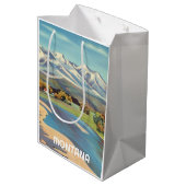 モンタナヴィンテージ旅行スタイル ミディアムペーパーバッグ (裏面アングル)