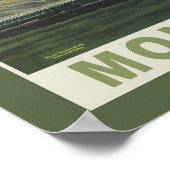 モンタナヴィンテージ旅行ポスター ポスター (角)