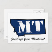 モンタナ印紙はがき ポストカード (正面/裏面)