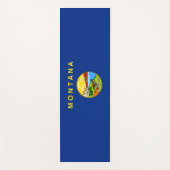 モンタナ国旗(米国州) ヨガマット (正面)