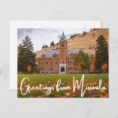 モンタナ大学ポストカード ポストカード (正面/裏面)