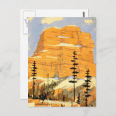 モンタナ山脈 ポストカード (正面/裏面)