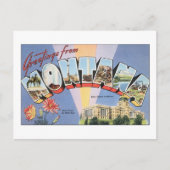 モンタナ州からこんにちは ポストカード (正面)