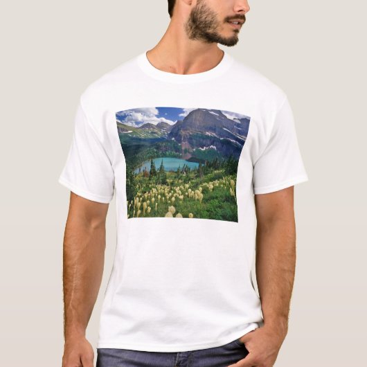 モンタナ州のグレイシャー国立公園 Tシャツ (正面)