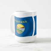 モンタナ州の旗 マグカップ (正面左)