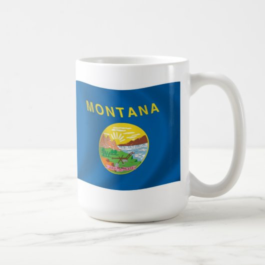 モンタナ州の旗 マグカップ (右)