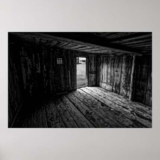 モンタナ州の最初の刑務所1860 ポスター (正面)