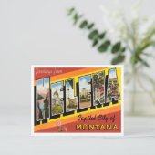 モンタナ州の首都ヘレナからのご挨拶 ポストカード (スタンド正面)