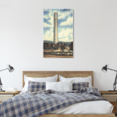 モンタナ州アナコンダ – Washoe Smeter キャンバスプリント (インサイチュ (寝室))