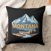 モンタナ州アメリカ合衆国 クッション (ブランケット)