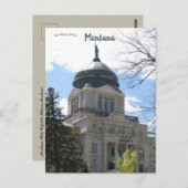 モンタナ州キャピトルヘレナモンタナポストカード ポストカード (正面/裏面)
