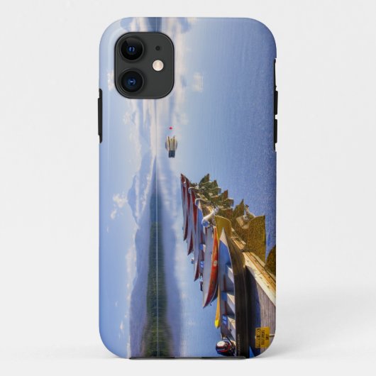 モンタナ州グレイシャー国立公園レイク・マクドナルド Case-Mate iPhoneケース (裏面)