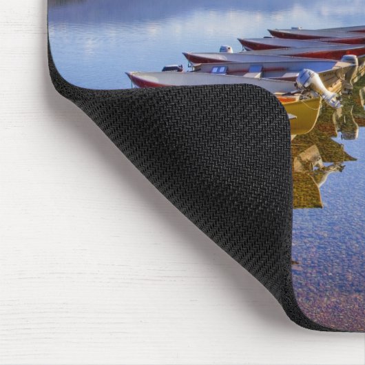 モンタナ州グレーシア国立公園マクドナルド湖 マウスパッド (コーナー)