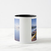 モンタナ州グレーシア国立公園マクドナルド湖 マグカップ (中央)