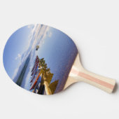 モンタナ州グレーシア国立公園マクドナルド湖 卓球ラケット (横)