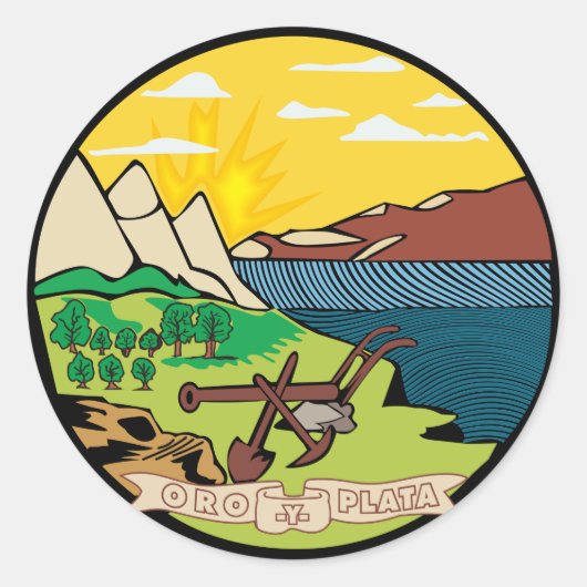 モンタナ州シール ラウンドシール (正面)