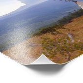 モンタナ州チーフマウンテンでティピ フォトプリント            (角)