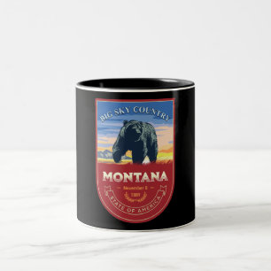 モンタナ州ツートーンコーヒーマグ ツートーンマグカップ