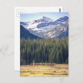 モンタナ州ヒアライトピークスボズマン ポストカード (正面/裏面)