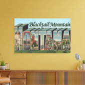 モンタナ州ビタールートナトルフォレスト2 キャンバスプリント (インサイチュ (リビング))