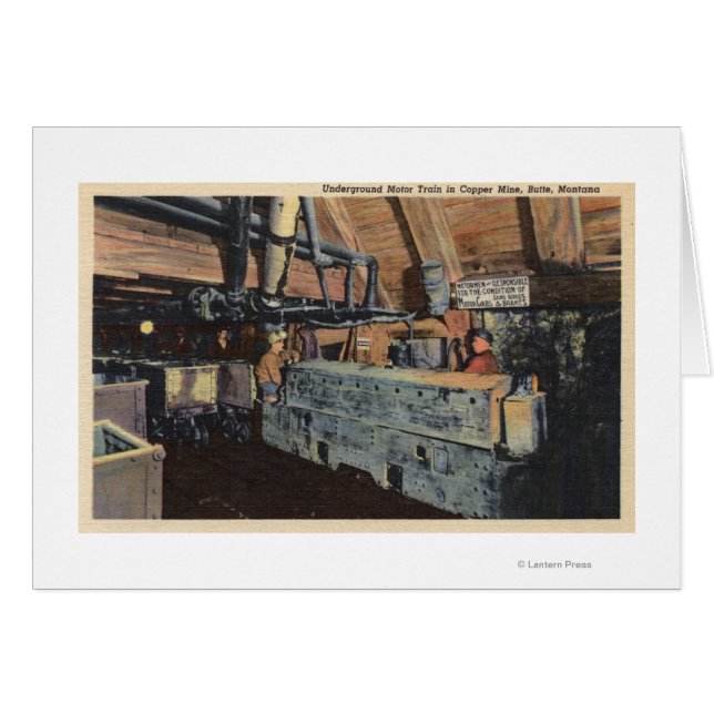 モンタナ州ビュッテ – アンダーグラウンドモーター (正面横)