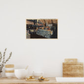 モンタナ州ビュッテ – アンダーグラウンドモーター ポスター (キッチン)