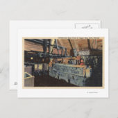 モンタナ州ビュッテ – アンダーグラウンドモーター ポストカード (正面/裏面)