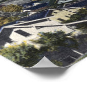 モンタナ州ビュート – 鉱山学校の見解 ポスター (角)