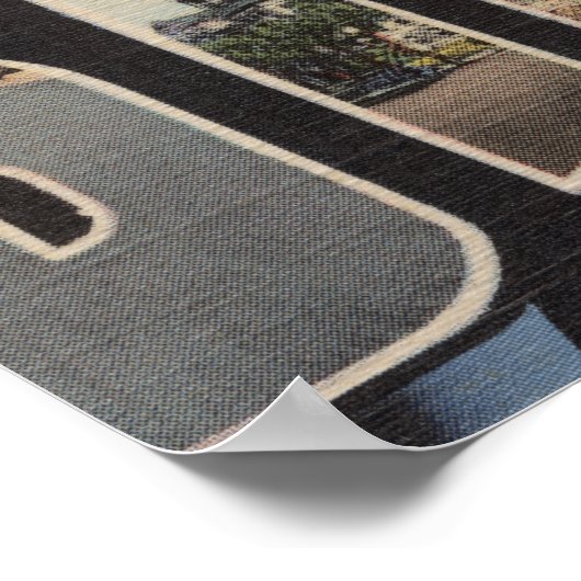 モンタナ州ビリングス – ラージレターシーン2 ポスター (角)