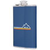 モンタナ州ホワイトフィッシュ フラスク (左)