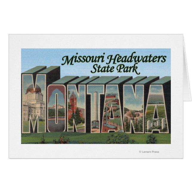 モンタナ州ミズーリのヘッドウォーターズパーク (正面横)