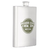 モンタナ州ミズーリ川 フラスク (右)