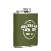 モンタナ州ミズーリ川 フラスク (右)