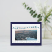 モンタナ州ミッソーラ上空 ポストカード (スタンド正面)