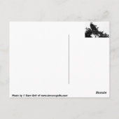 モンタナ州ミッソーラ上空 ポストカード (裏面)