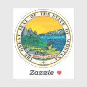 モンタナ州印 シール (シート)