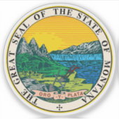 モンタナ州印 シール (正面)