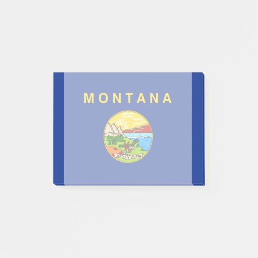 モンタナ州旗デザイン ポストイット (正面)