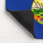 モンタナ州旗デザイン マウスパッド (コーナー)