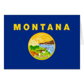 モンタナ州旗 (正面横)