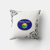 モンタナ州旗 クッション (裏面)