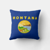 モンタナ州旗 クッション (裏面)