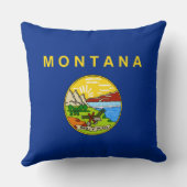 モンタナ州旗 クッション (裏面)