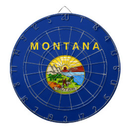モンタナ州旗 ダーツボード