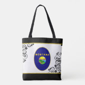 モンタナ州旗 トートバッグ (裏面)